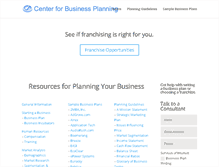 Tablet Screenshot of businessplans.org